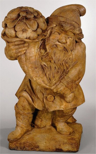 Gnome Of Plenty Garden Sculpture